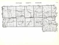 Putnam County, Medicine, Jackson, Wilson, Richland, Liberty, Grant, Union, York, Sherman, Elm, Missouri State Atlas 1940c